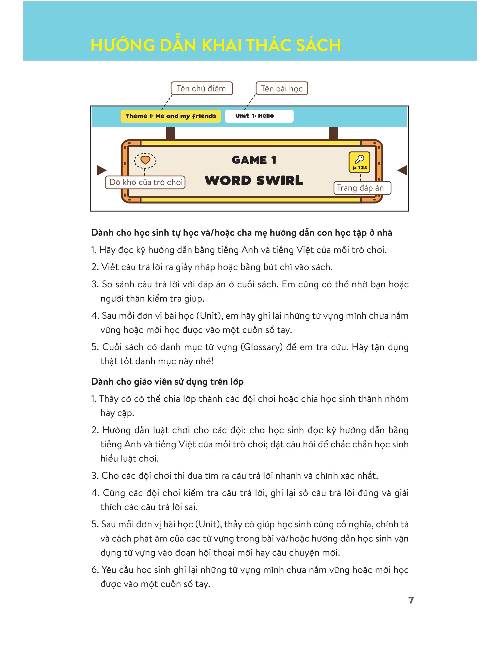 level up - 100 trò chơi từ vựng tiếng anh - lớp 3 - Ảnh 7