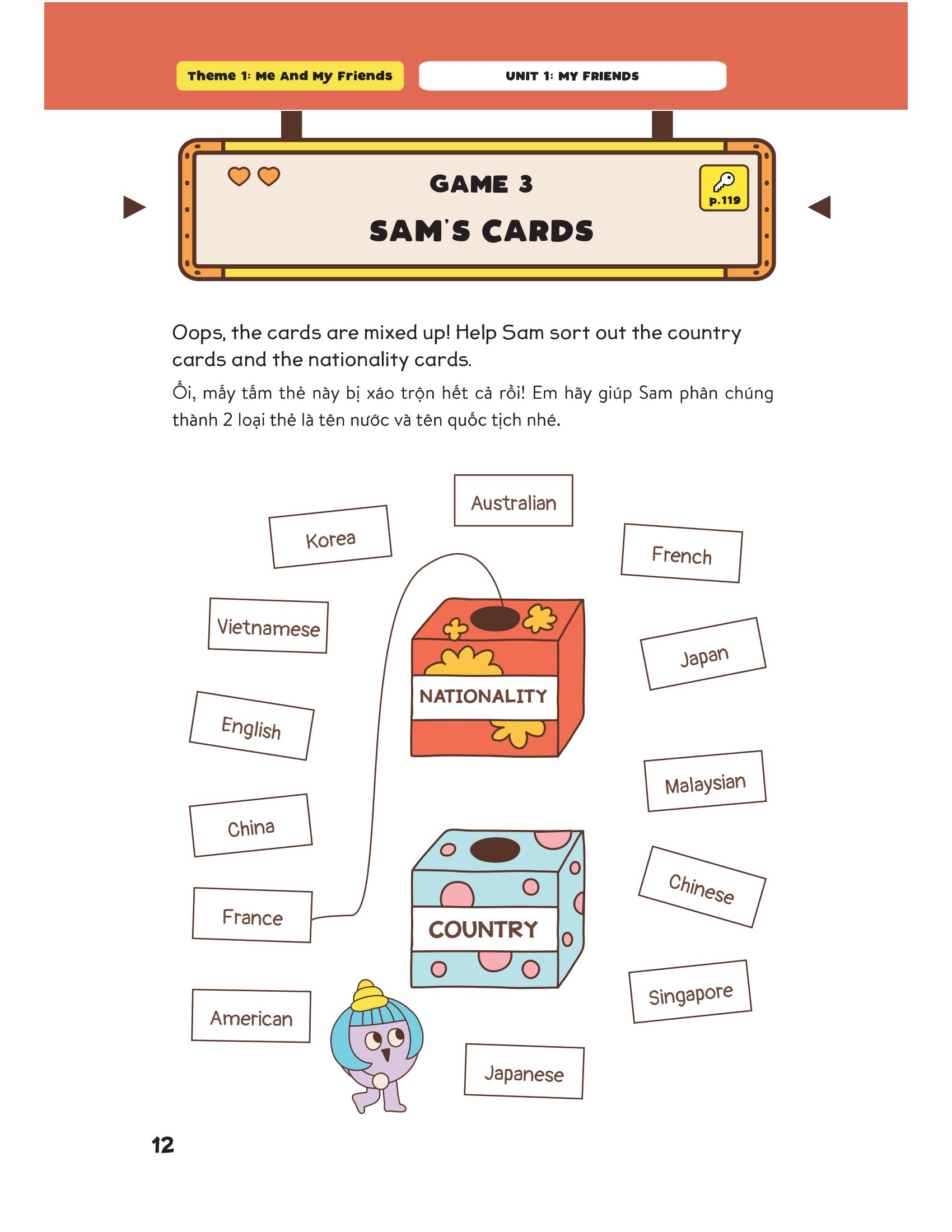 level up - 100 trò chơi từ vựng tiếng anh - lớp 4 - Ảnh 11