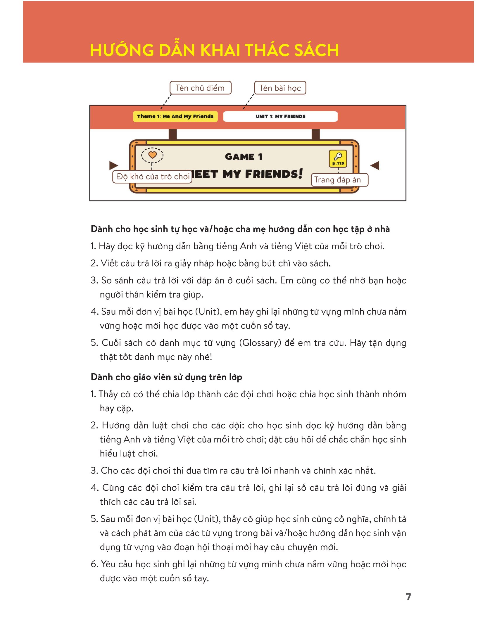 level up - 100 trò chơi từ vựng tiếng anh - lớp 4 - Ảnh 6