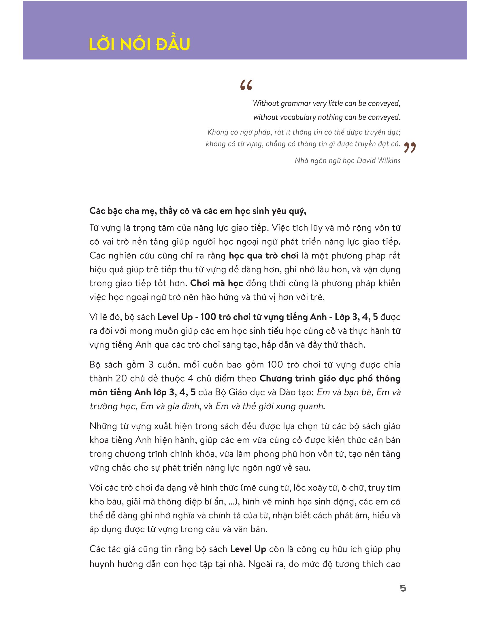 level up - 100 trò chơi từ vựng tiếng anh - lớp 5 - Ảnh 4