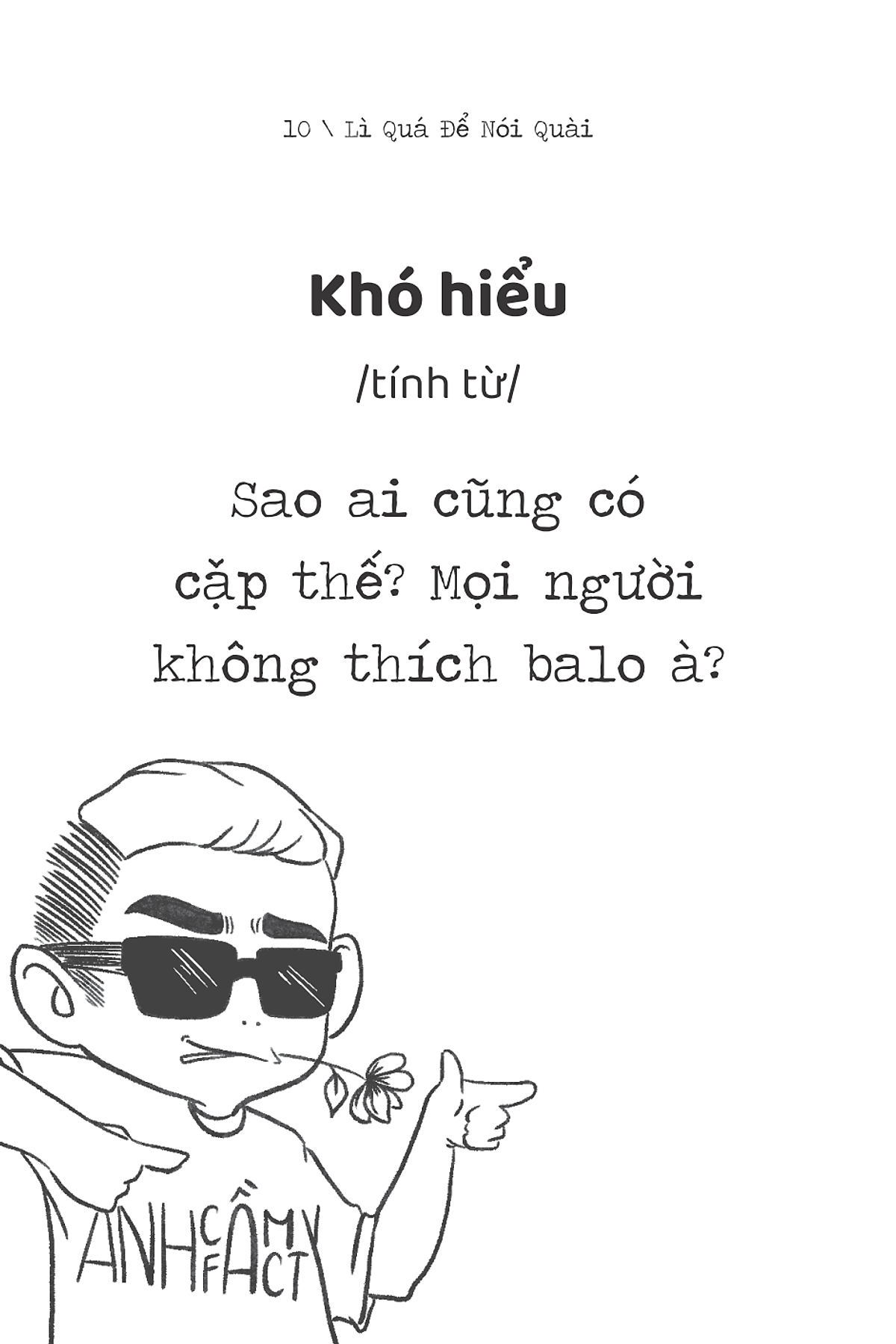 lì quá để nói quài (tái bản) - Ảnh 3