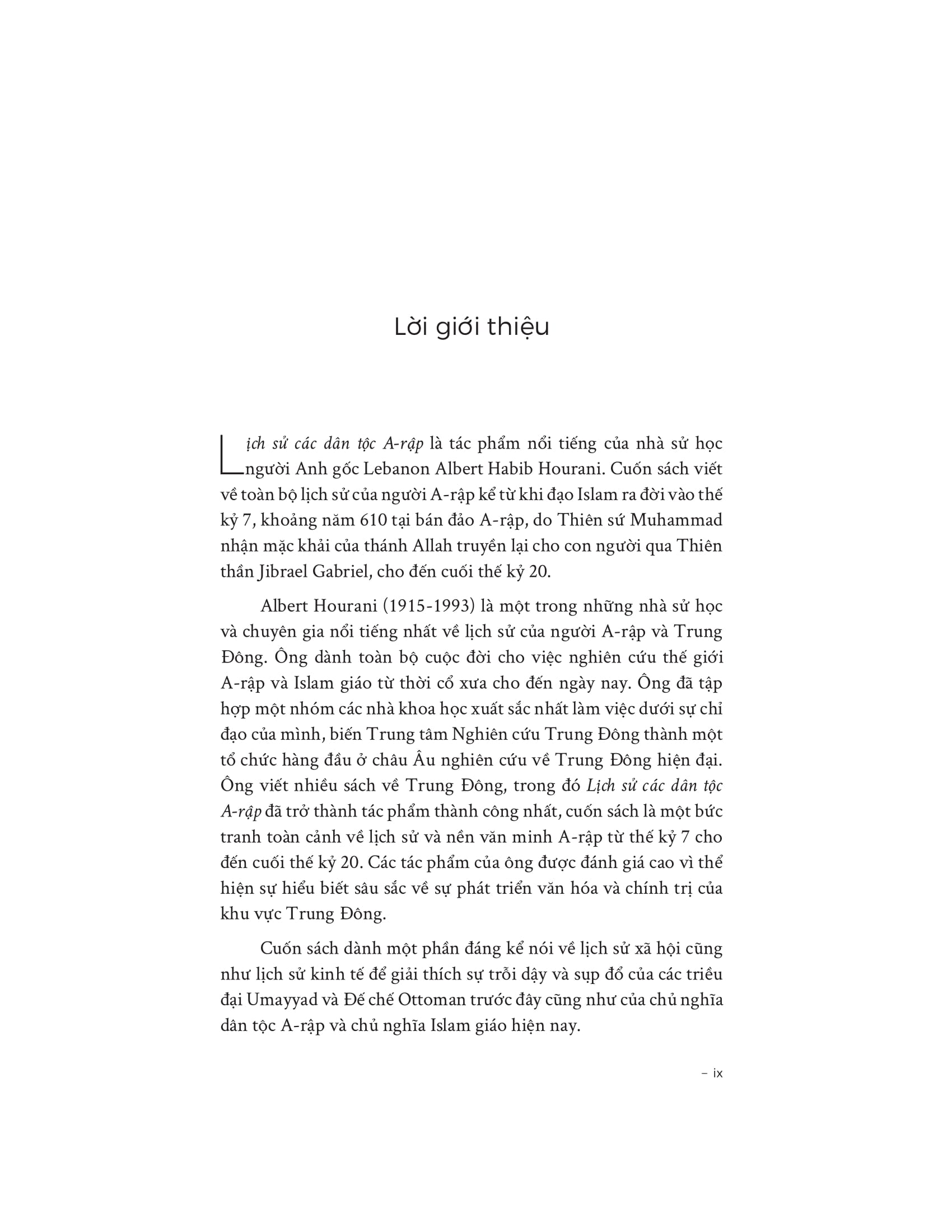 Lịch Sử Các Dân Tộc A-Rập - Bìa Cứng - Ảnh 8