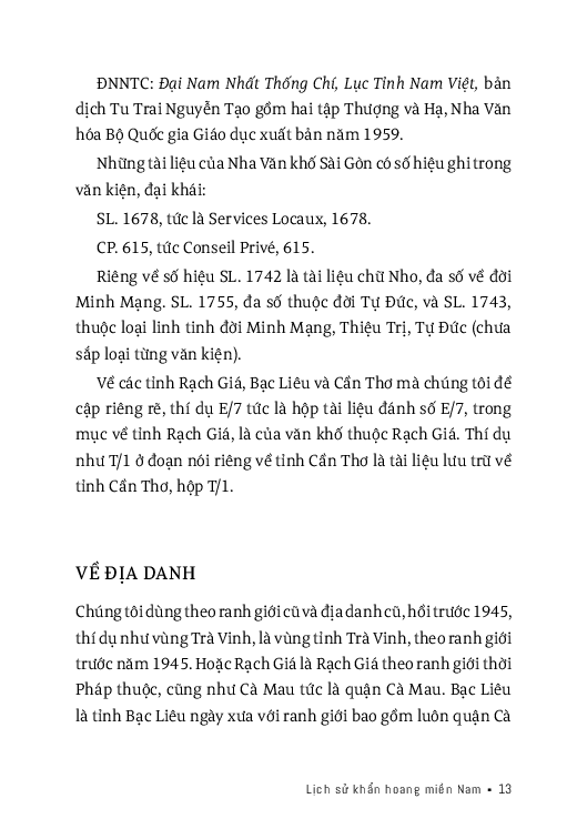lịch sử khẩn hoang miền nam (tái bản 2024) - Ảnh 13