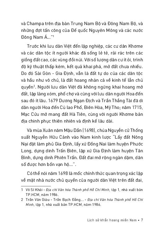 lịch sử khẩn hoang miền nam (tái bản 2024) - Ảnh 7