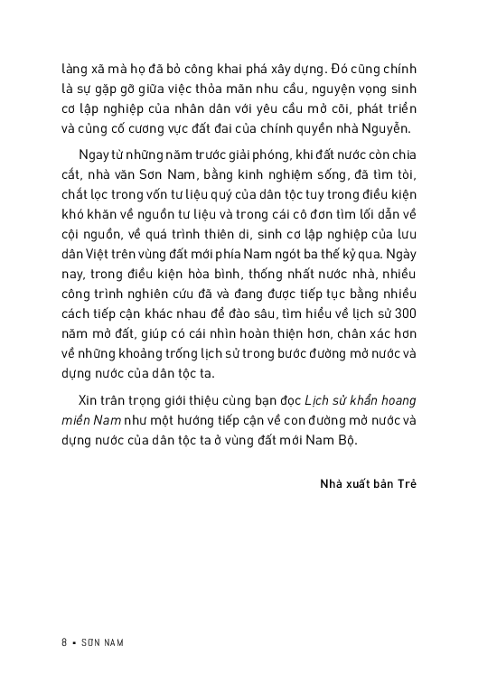 lịch sử khẩn hoang miền nam (tái bản 2024) - Ảnh 8
