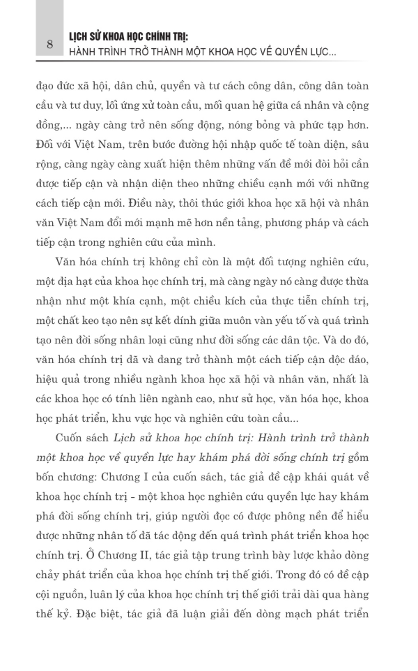 Lịch Sử Khoa Học Chính Trị - Hành Trình Trở Thành Một Khoa Học Về Quyền Lực Hay Khám Phá Đời Sống Chính Trị - Ảnh 6