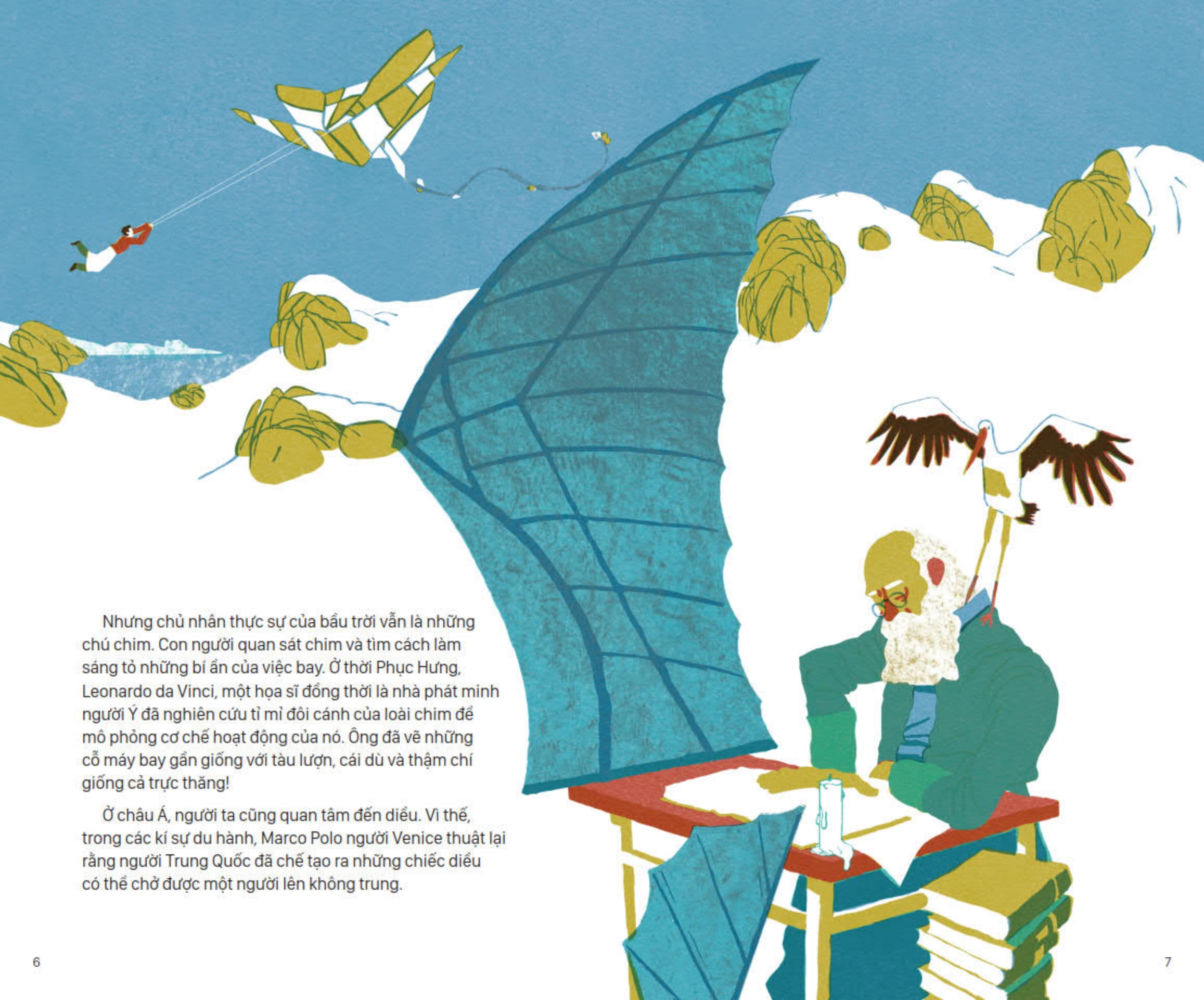 lịch sử sinh hoạt của loài người - bay lượn - Ảnh 4