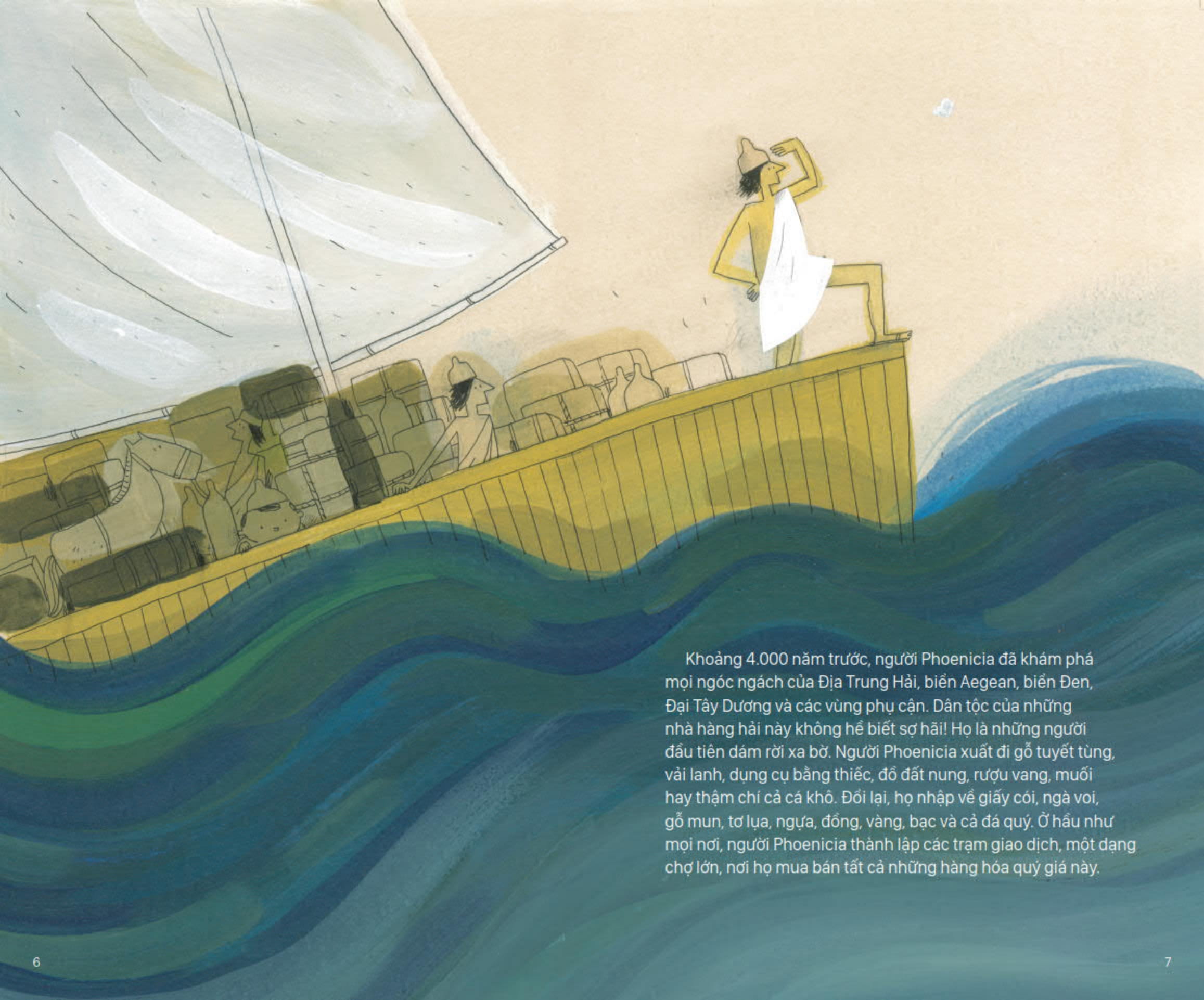 lịch sử sinh hoạt của loài người - đi đó đây - Ảnh 4