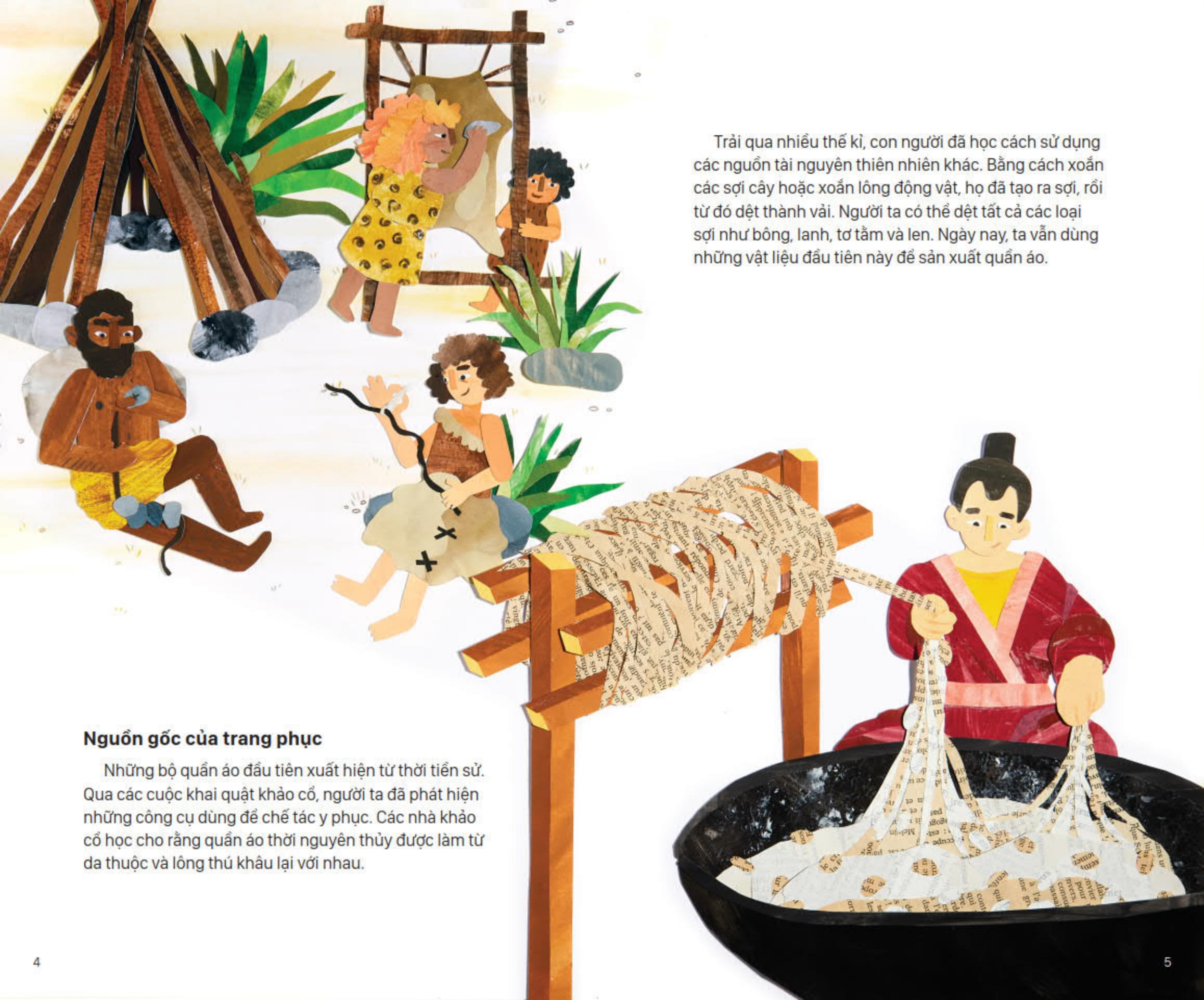 lịch sử sinh hoạt của loài người - mặc - Ảnh 3