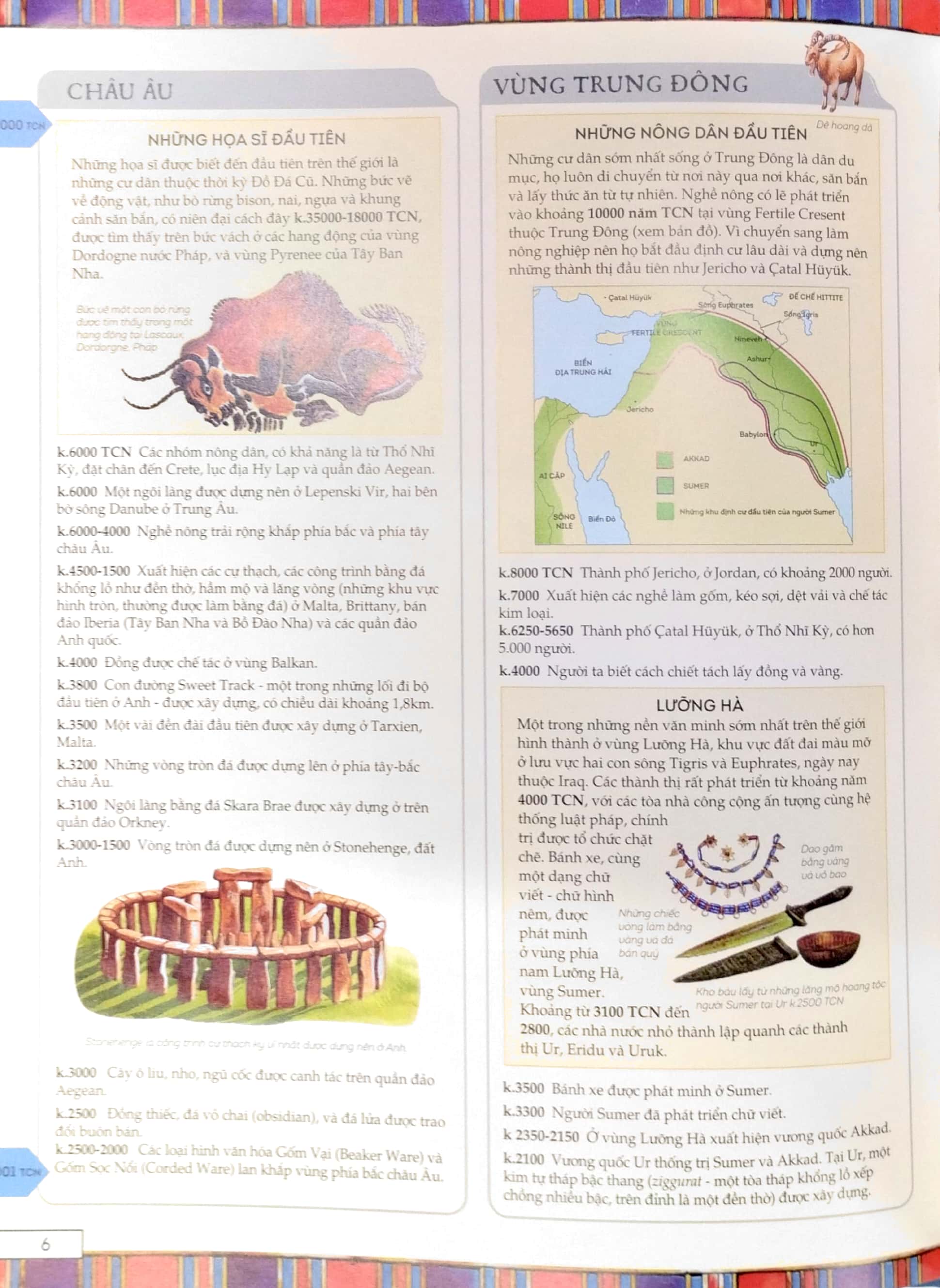 lịch sử thế giới theo dòng sự kiện - từ thời đồ đá tới thời hiện đại - bìa cứng - Ảnh 6