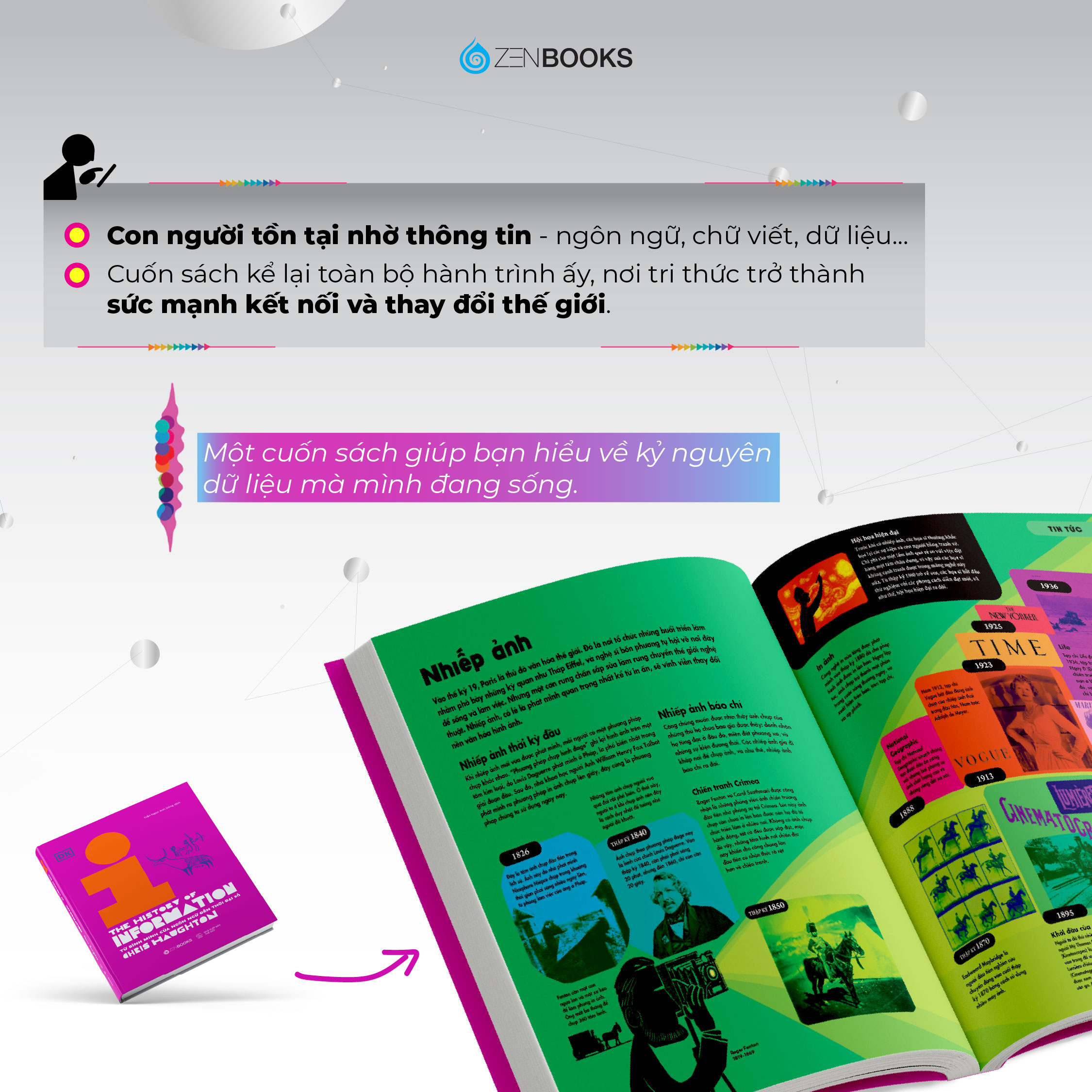 Lich Su Thong Tin - The History Of Information - Tu Binh Minh Cua Ngon Ngu Den Thoi Dai So - Bia Cung - Ảnh 5