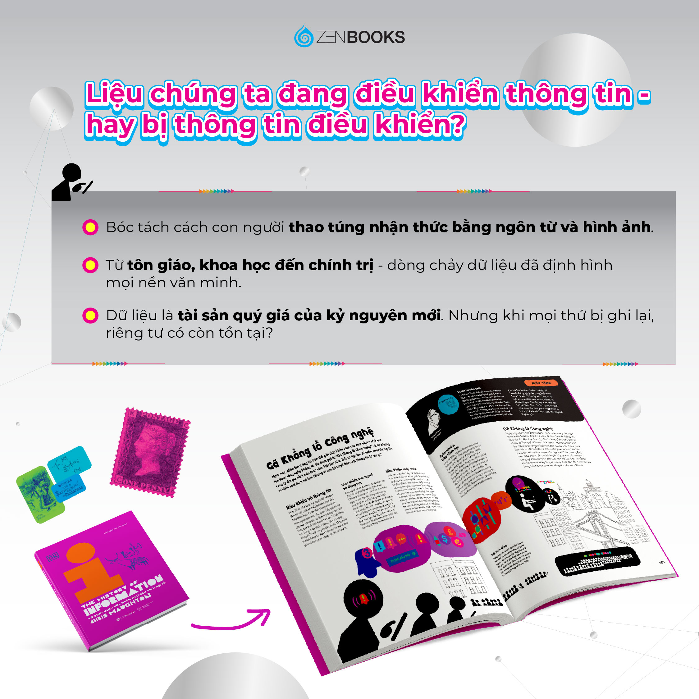 Lich Su Thong Tin - The History Of Information - Tu Binh Minh Cua Ngon Ngu Den Thoi Dai So - Bia Cung - Ảnh 6