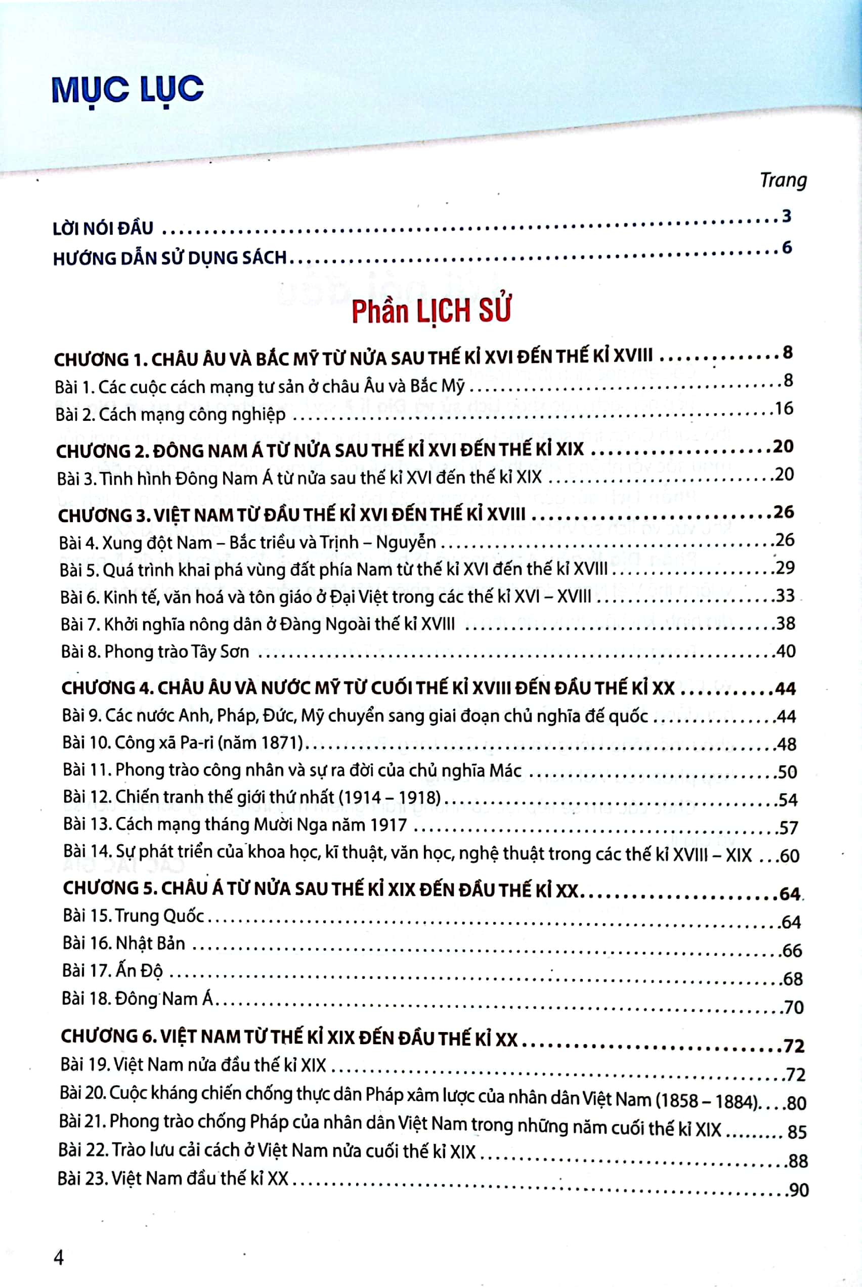 lịch sử và địa lí 8 (chân trời sáng tạo) (chuẩn) - Ảnh 3