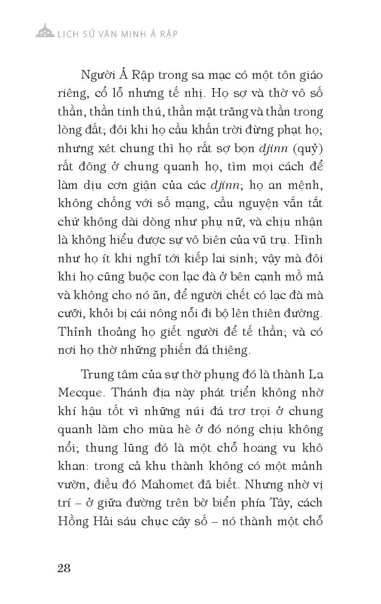 lịch sử văn minh ả rập - nguyễn hiến lê - Ảnh 14