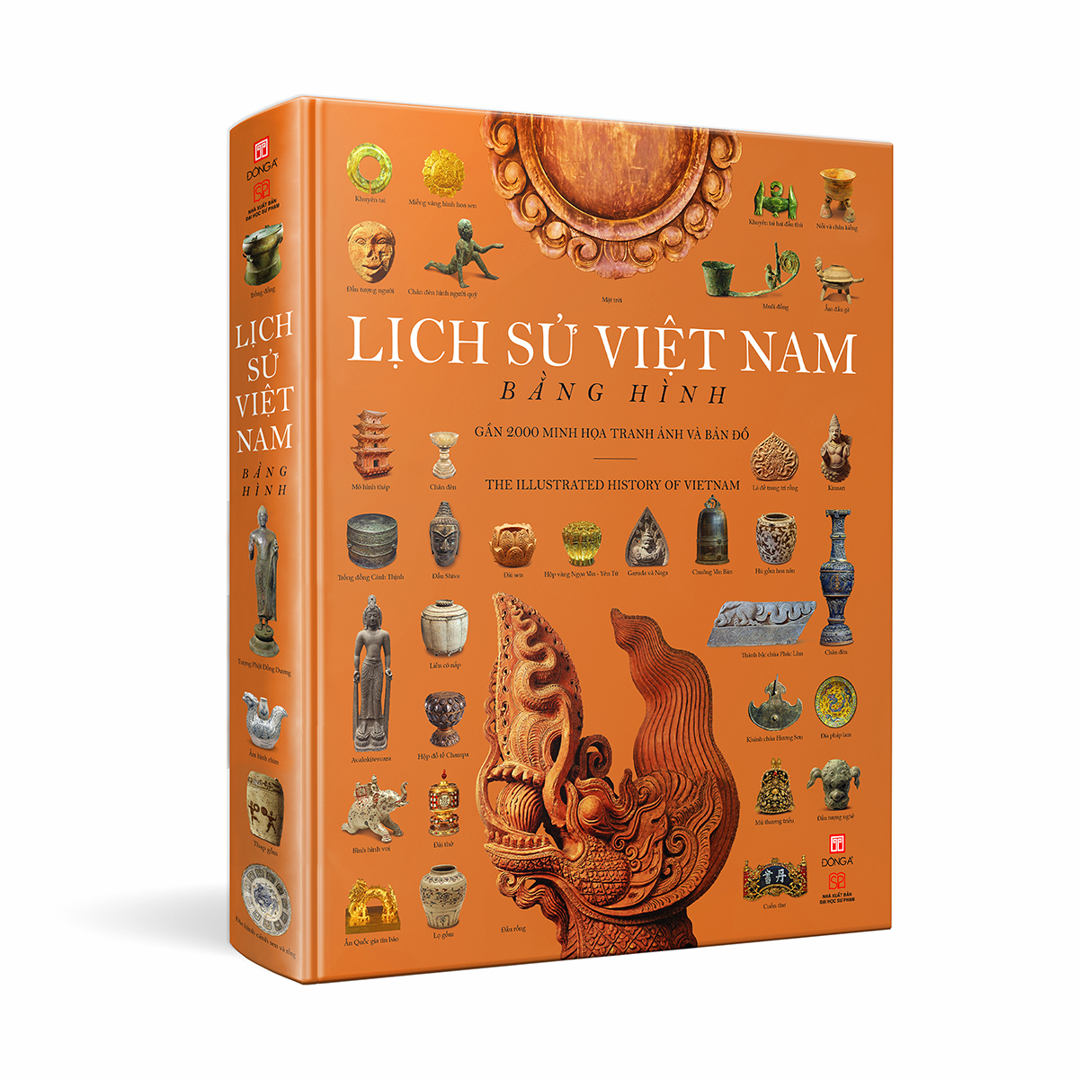 lịch sử việt nam bằng hình - bìa cứng - tặng kèm 1 bookmark + 4 postcard - Ảnh 8