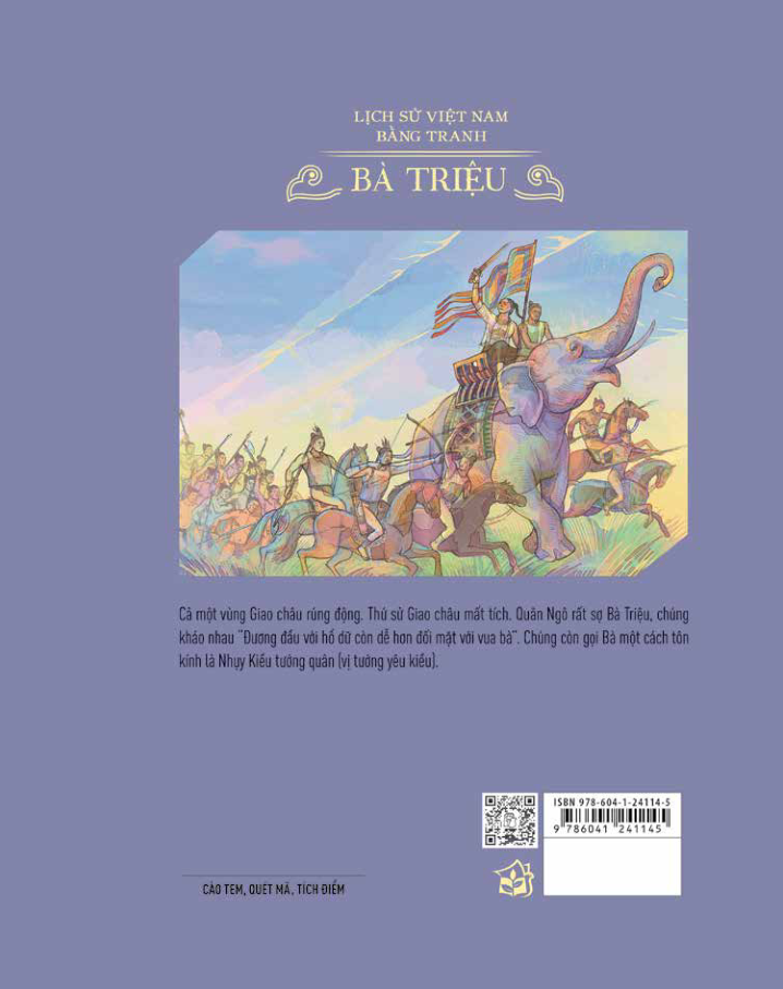 lịch sử việt nam bằng tranh - bà triệu (bản màu) - Ảnh 11
