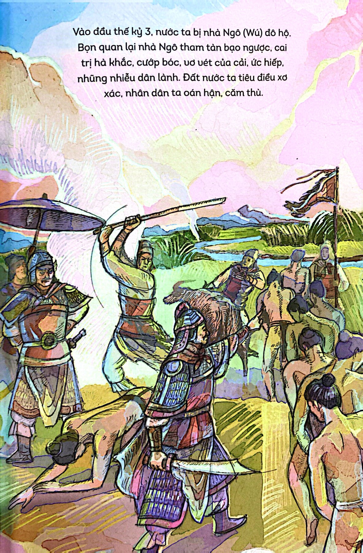 lịch sử việt nam bằng tranh - bà triệu (bản màu) - Ảnh 5