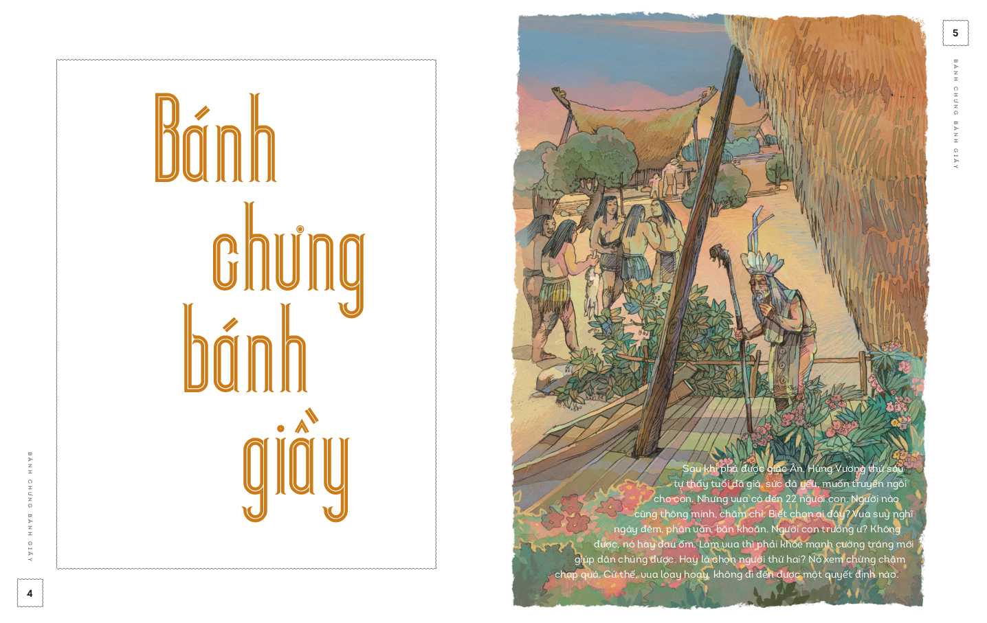 lịch sử việt nam bằng tranh - bánh chưng bánh giầy - Ảnh 3