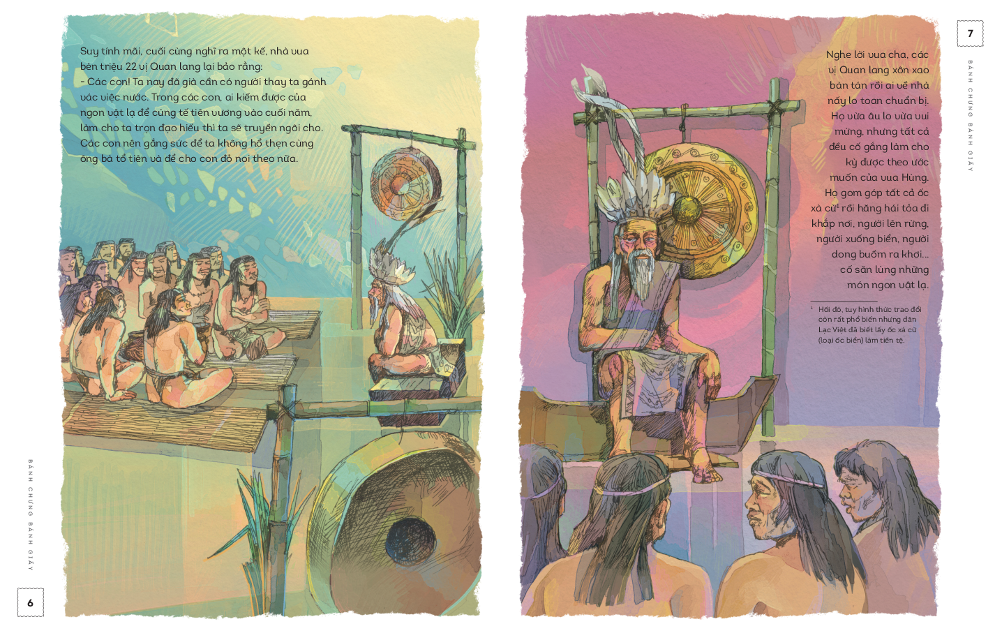 lịch sử việt nam bằng tranh - bánh chưng bánh giầy - Ảnh 4