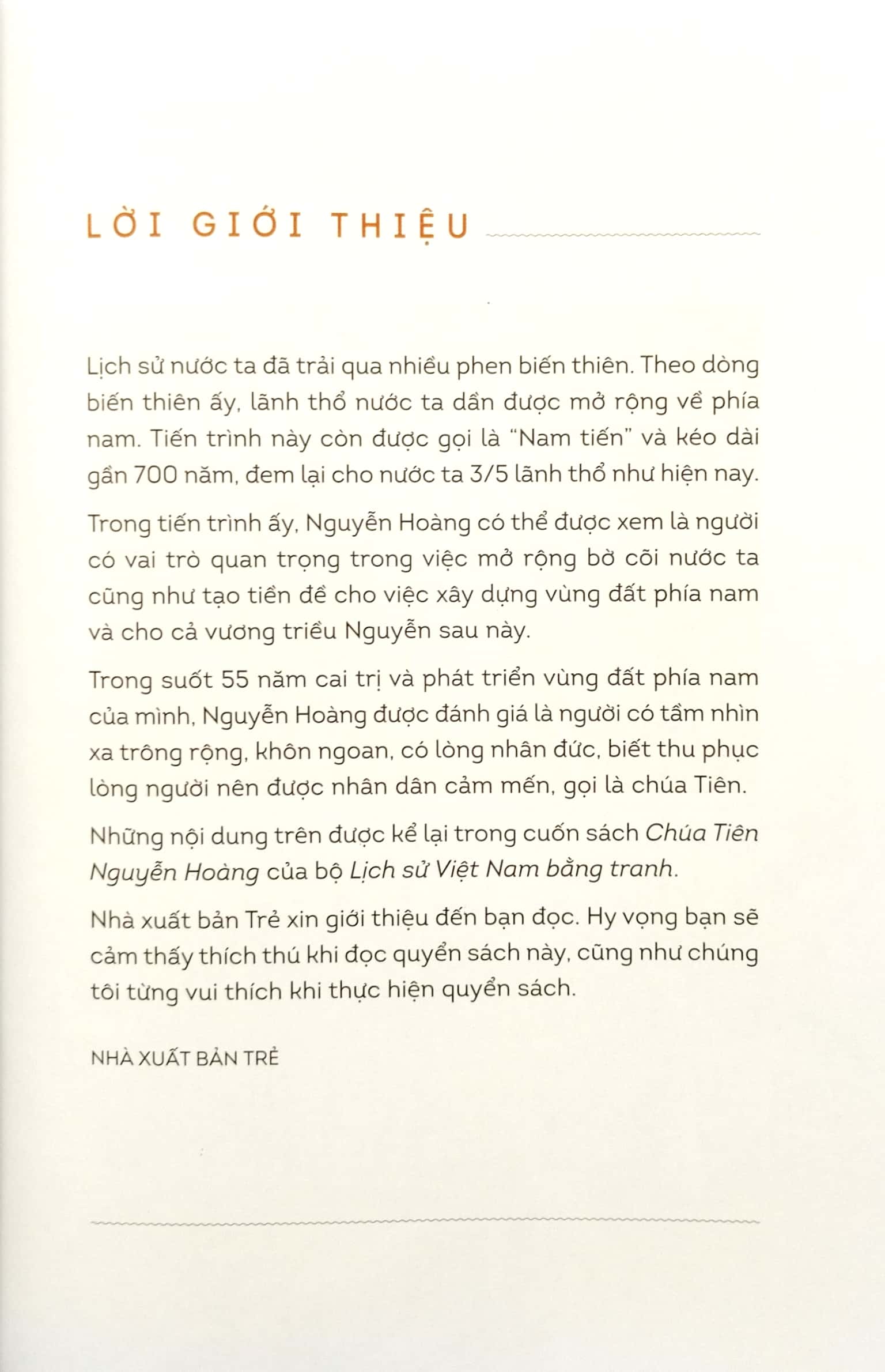 lịch sử việt nam bằng tranh - chúa tiên nguyễn hoàng (bản màu) (tái bản 2023) - Ảnh 3