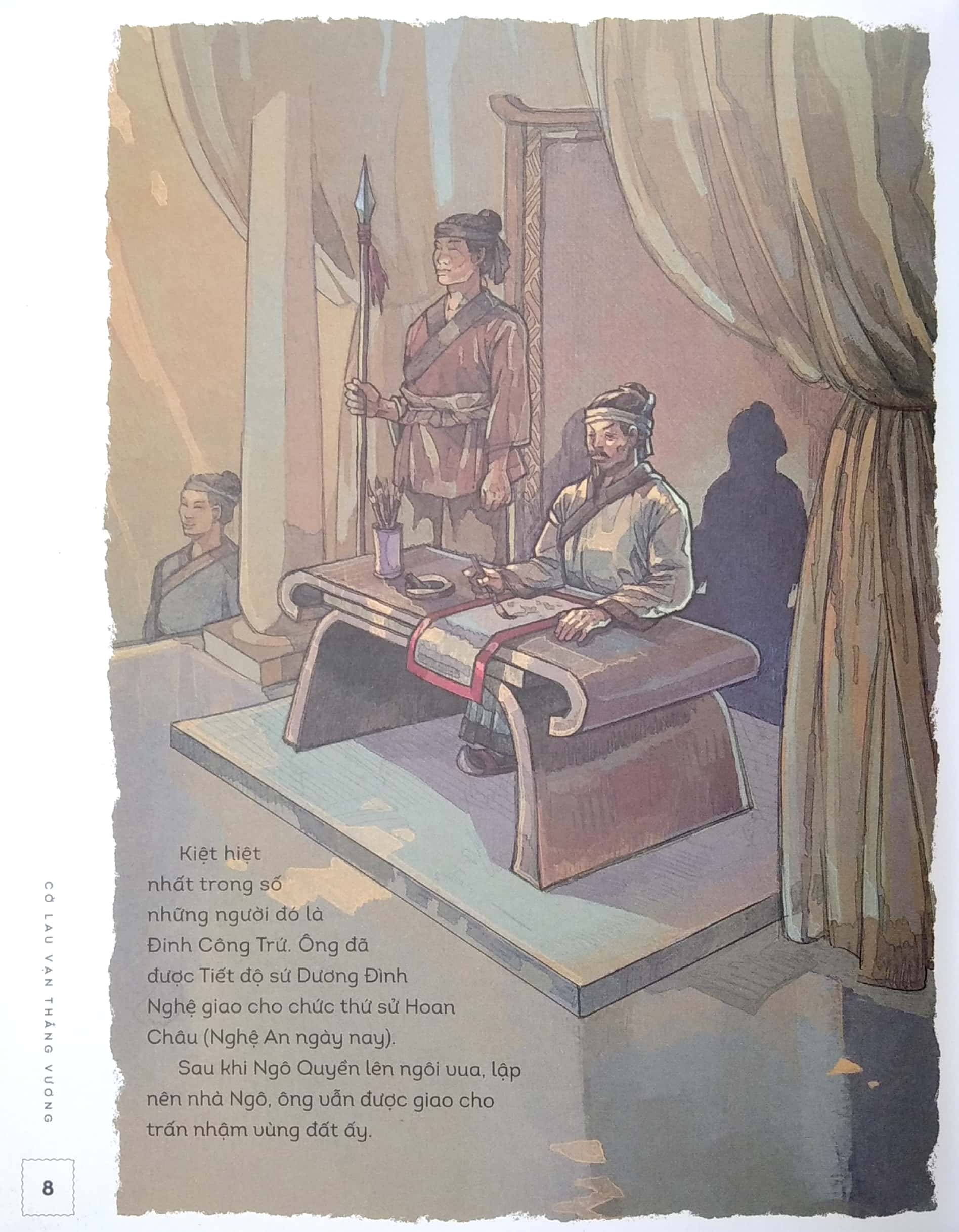 lịch sử việt nam bằng tranh - cờ lau vạn thắng vương (bản màu) - Ảnh 6