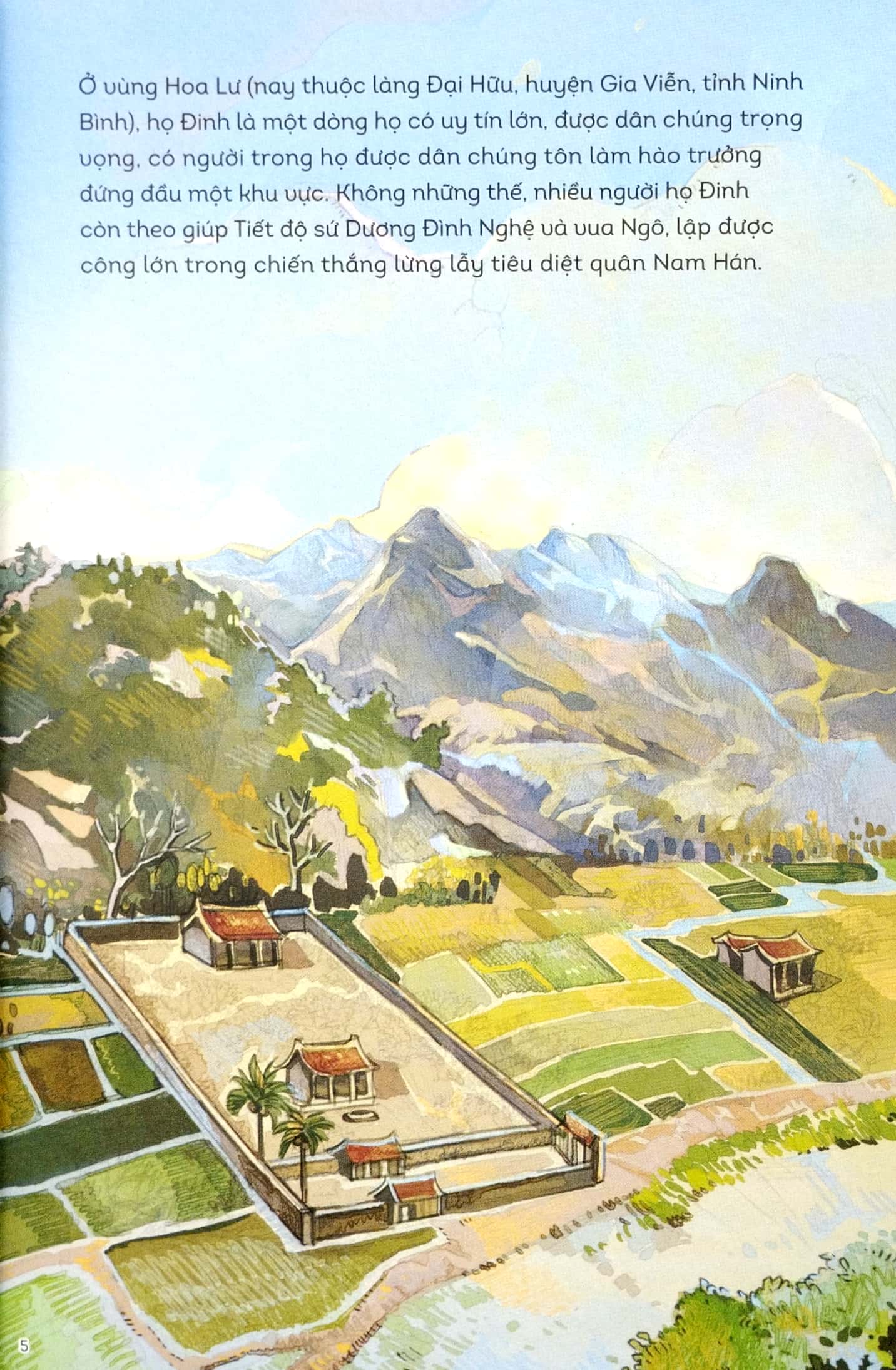 lịch sử việt nam bằng tranh - cờ lau vạn thắng vương (bản màu) (tái bản 2023) - Ảnh 5