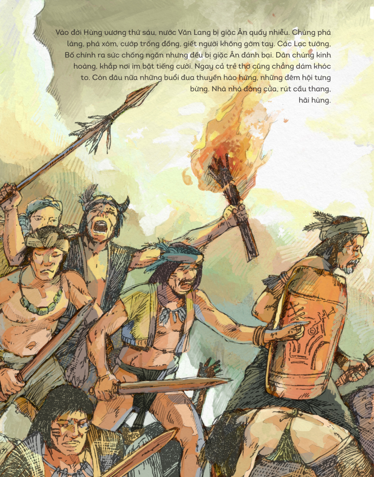 lịch sử việt nam bằng tranh - con rồng cháu tiên (bản màu) (tái bản 2023) - Ảnh 14