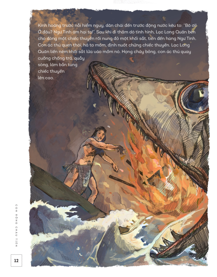 lịch sử việt nam bằng tranh - con rồng cháu tiên (bản màu) (tái bản 2023) - Ảnh 8