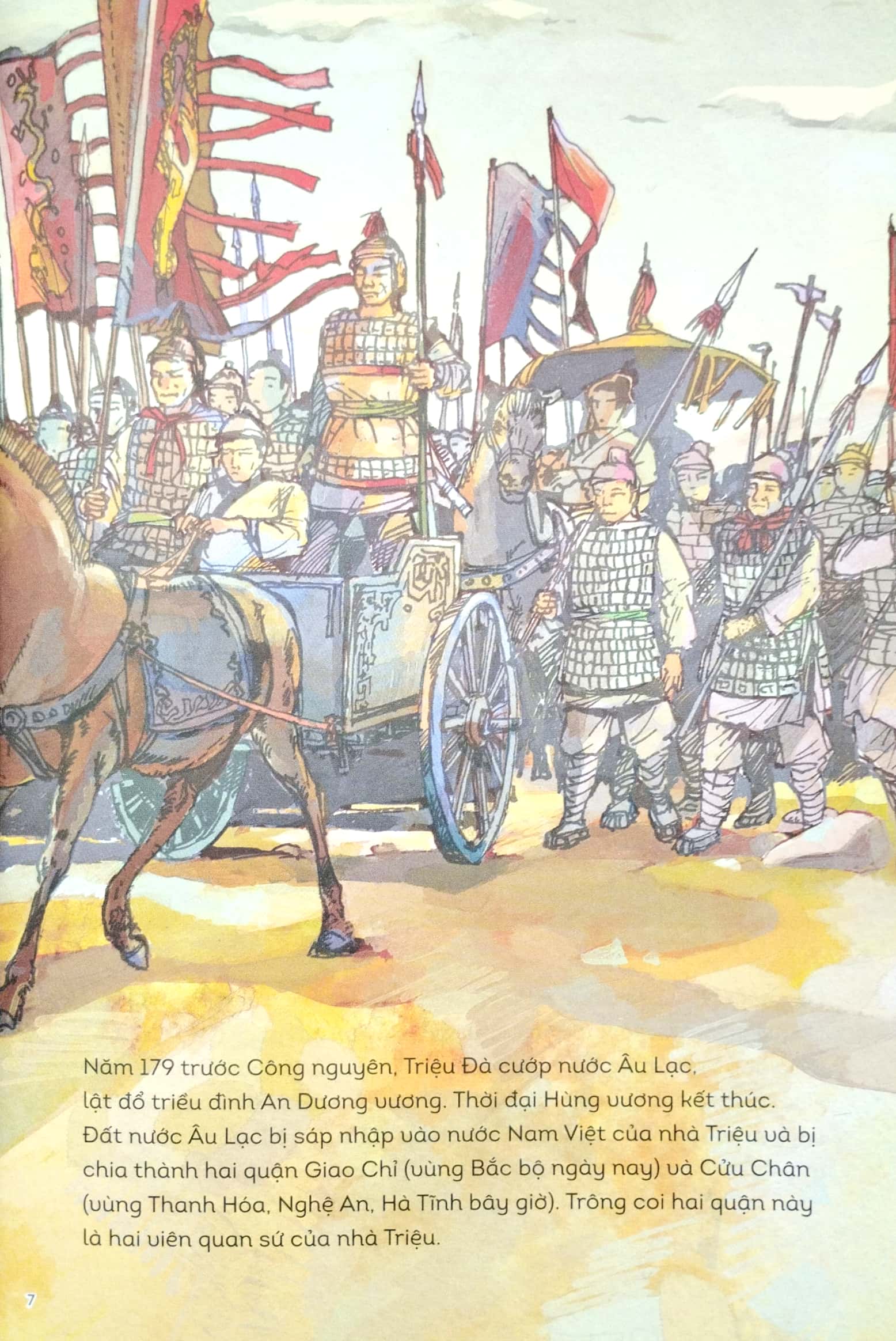 lịch sử việt nam bằng tranh - hai bà trưng (bản màu) (tái bản 2023) - Ảnh 5