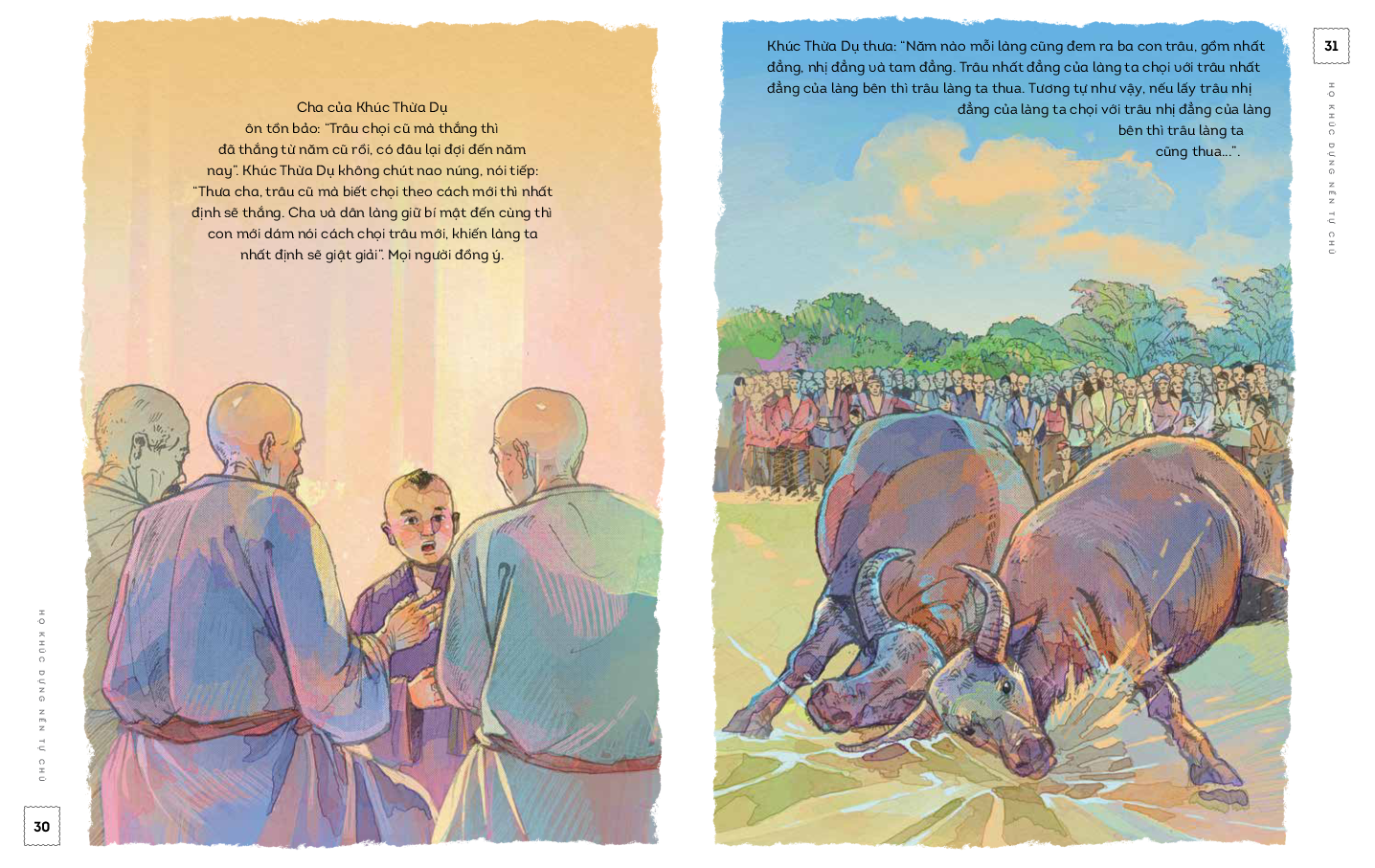 lịch sử việt nam bằng tranh - họ khúc dựng nền tự chủ - bản màu - bìa cứng - Ảnh 5