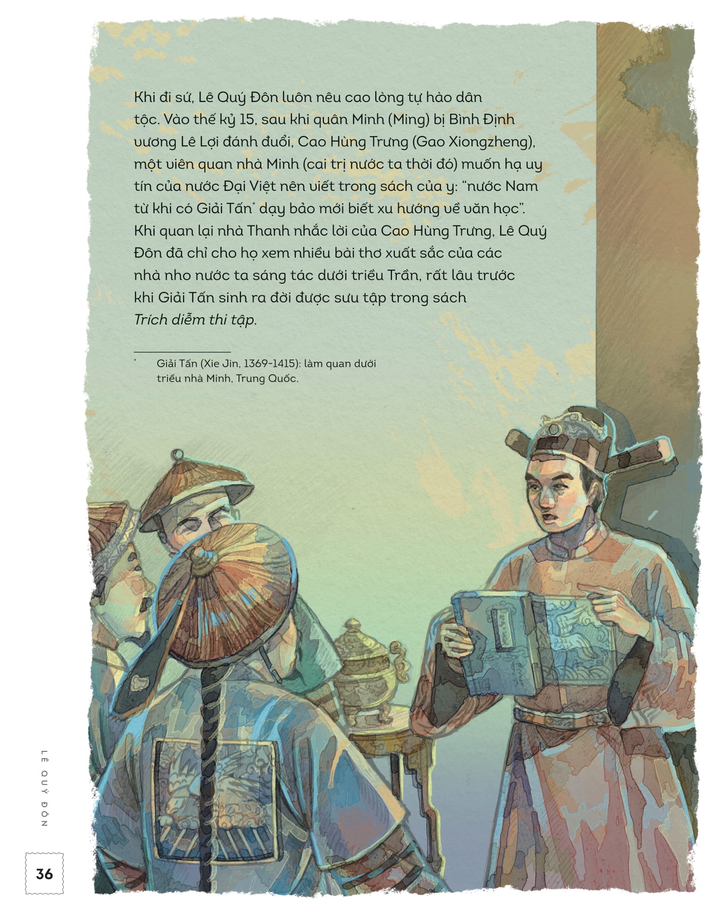 lịch sử việt nam bằng tranh: lê quý đôn (bản màu) - Ảnh 11