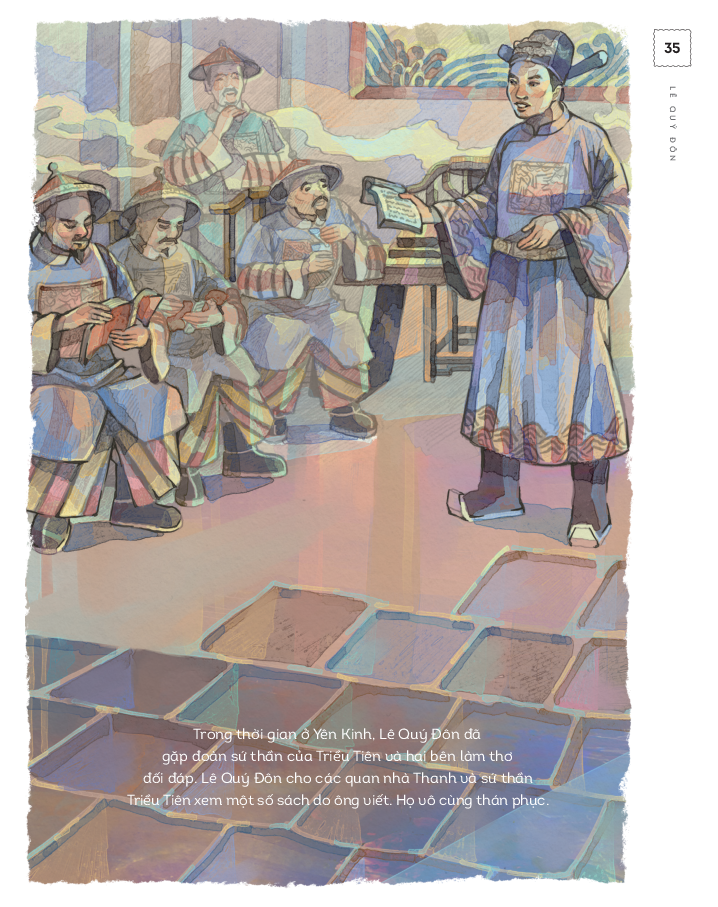 lịch sử việt nam bằng tranh - lê quý đôn (bản màu) (tái bản 2023) - Ảnh 10