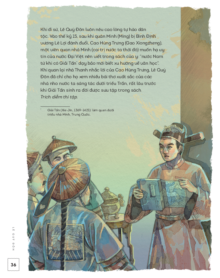 lịch sử việt nam bằng tranh - lê quý đôn (bản màu) (tái bản 2023) - Ảnh 11