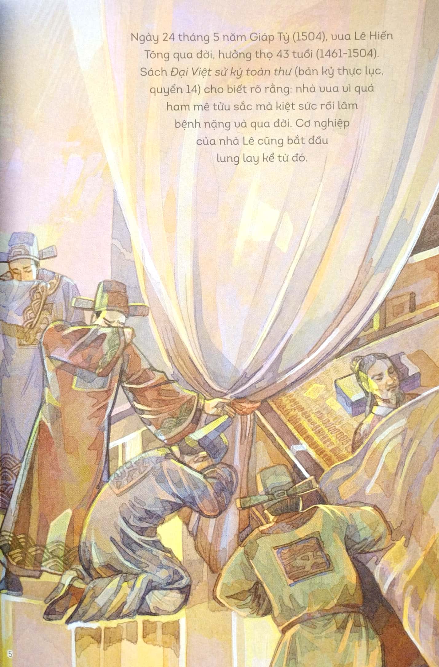 lịch sử việt nam bằng tranh - lê sơ sụp đổ (bản màu) (tái bản 2023) - Ảnh 5