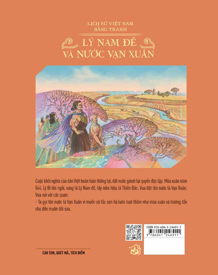 lịch sử việt nam bằng tranh - lý nam đế và nước vạn xuân - bản màu - bìa cứng - Ảnh 11