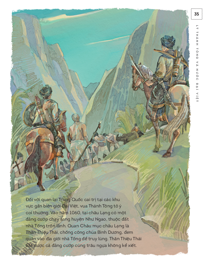 lịch sử việt nam bằng tranh - lý thánh tông và nước đại việt (bản màu) (tái bản 2023) - Ảnh 8