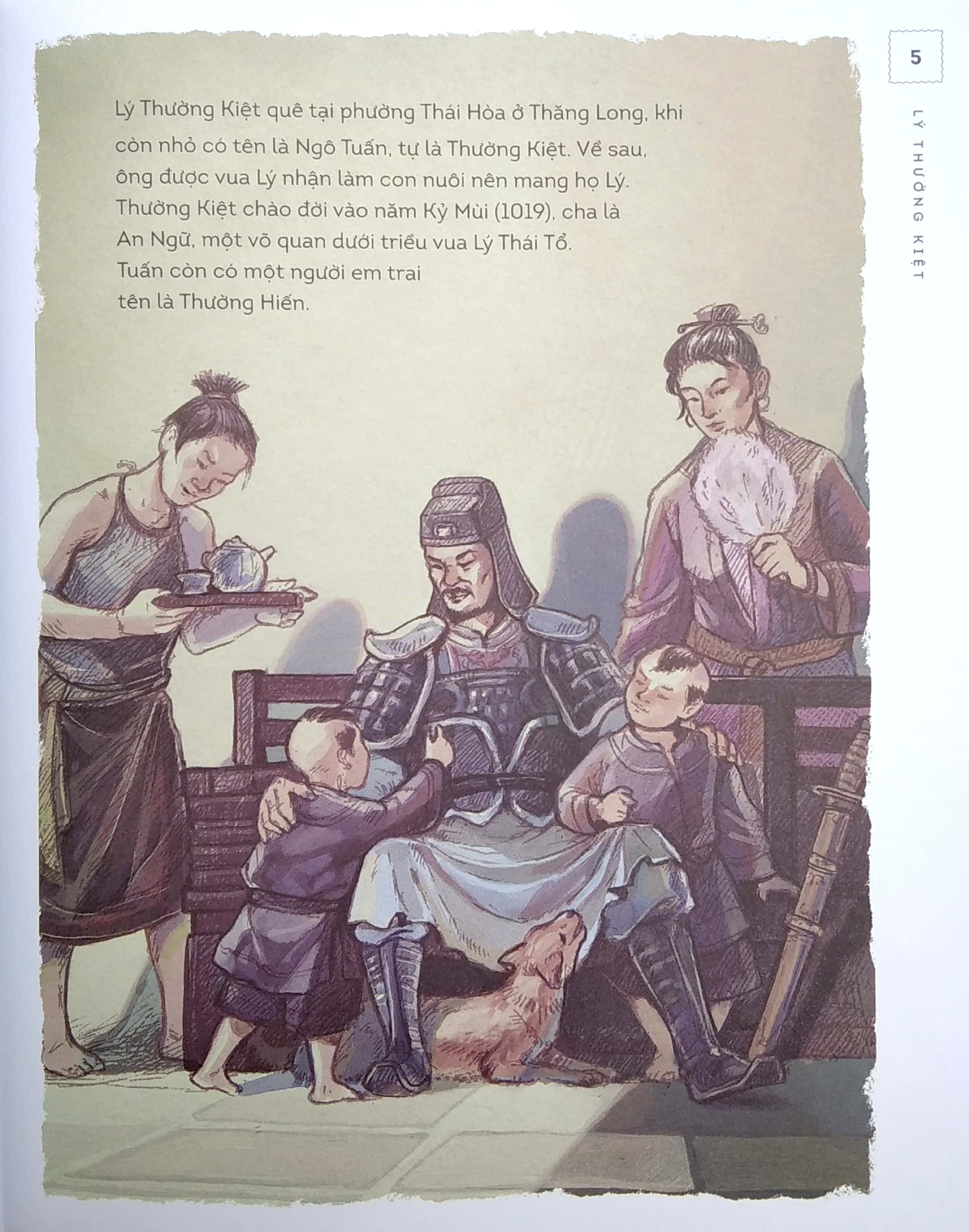 lịch sử việt nam bằng tranh - lý thường kiệt (bản màu) - Ảnh 4