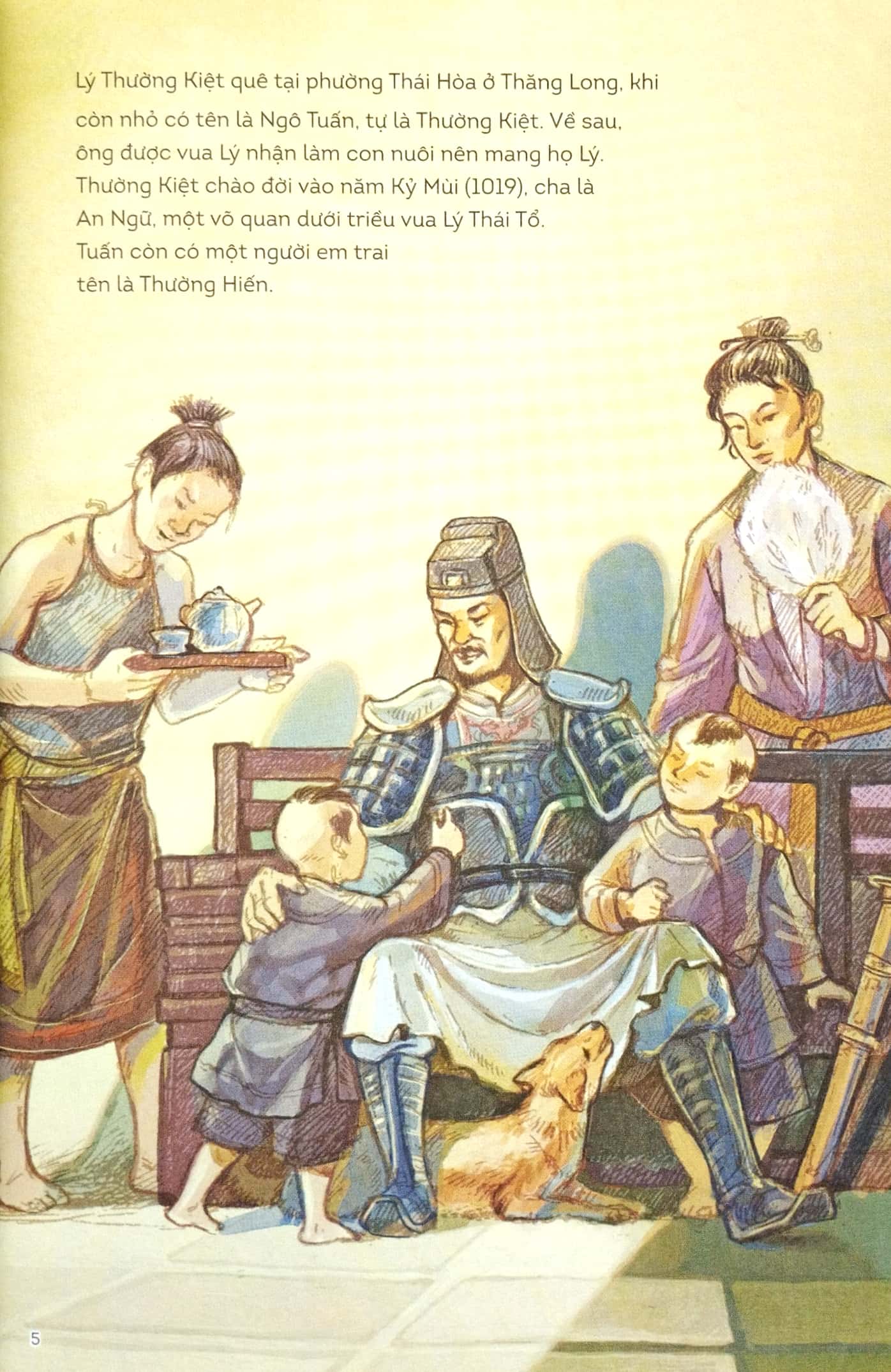 lịch sử việt nam bằng tranh - lý thường kiệt (bản màu) (tái bản 2023) - Ảnh 5