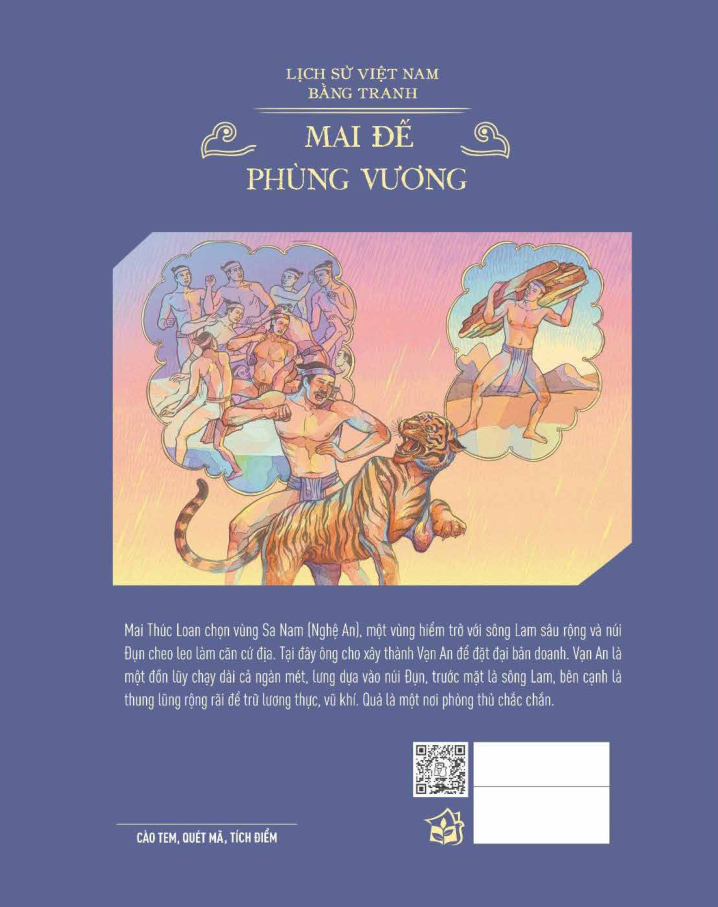 lịch sử việt nam bằng tranh - mai đế-phùng vương - bản màu - Ảnh 8