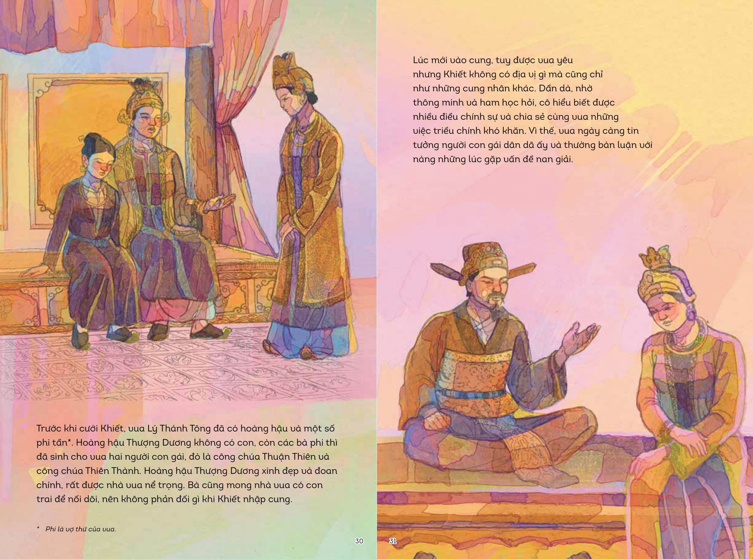 lịch sử việt nam bằng tranh - nguyên phi ỷ lan (bản màu) - Ảnh 3