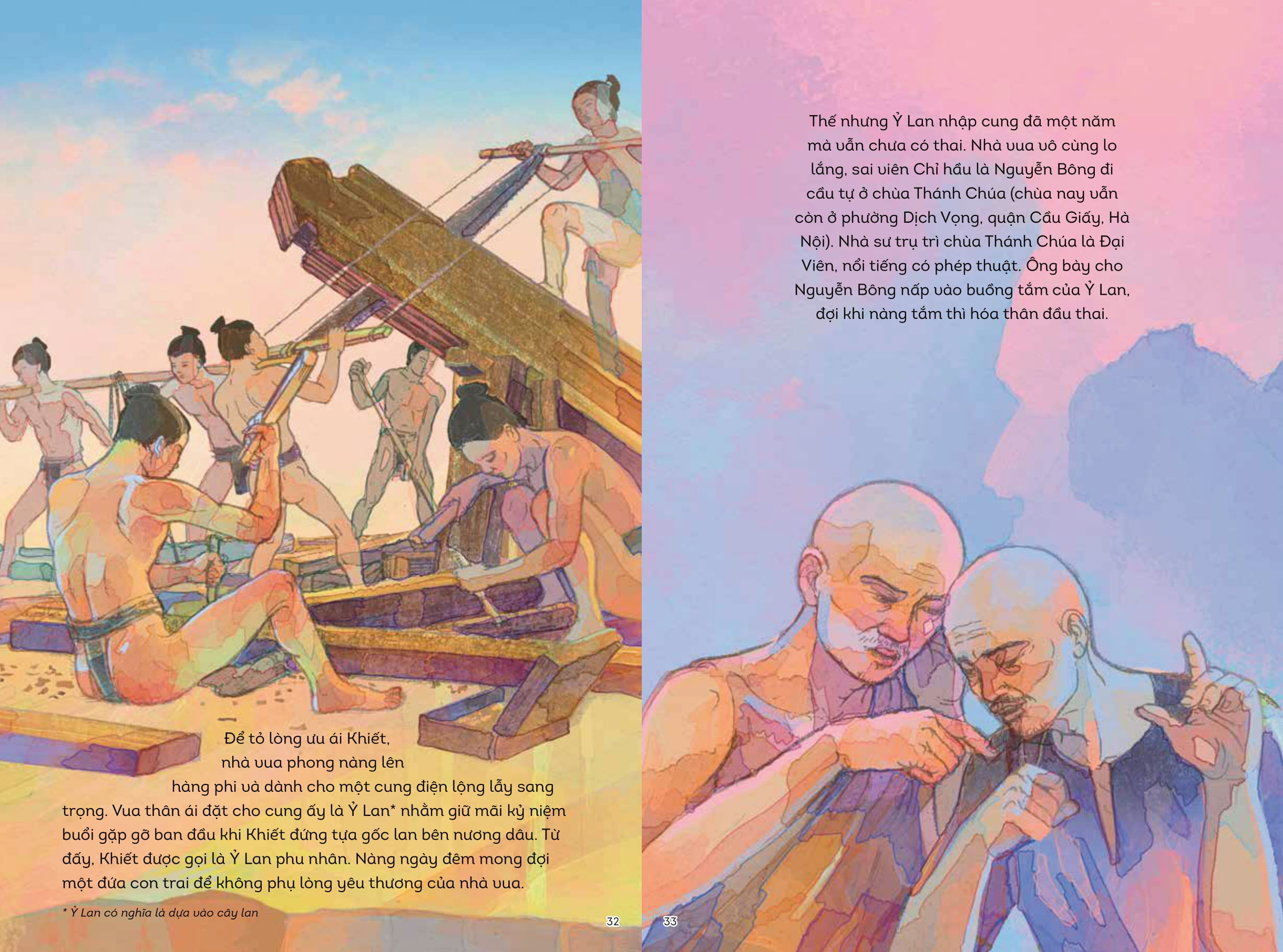 lịch sử việt nam bằng tranh - nguyên phi ỷ lan (bản màu) - Ảnh 4