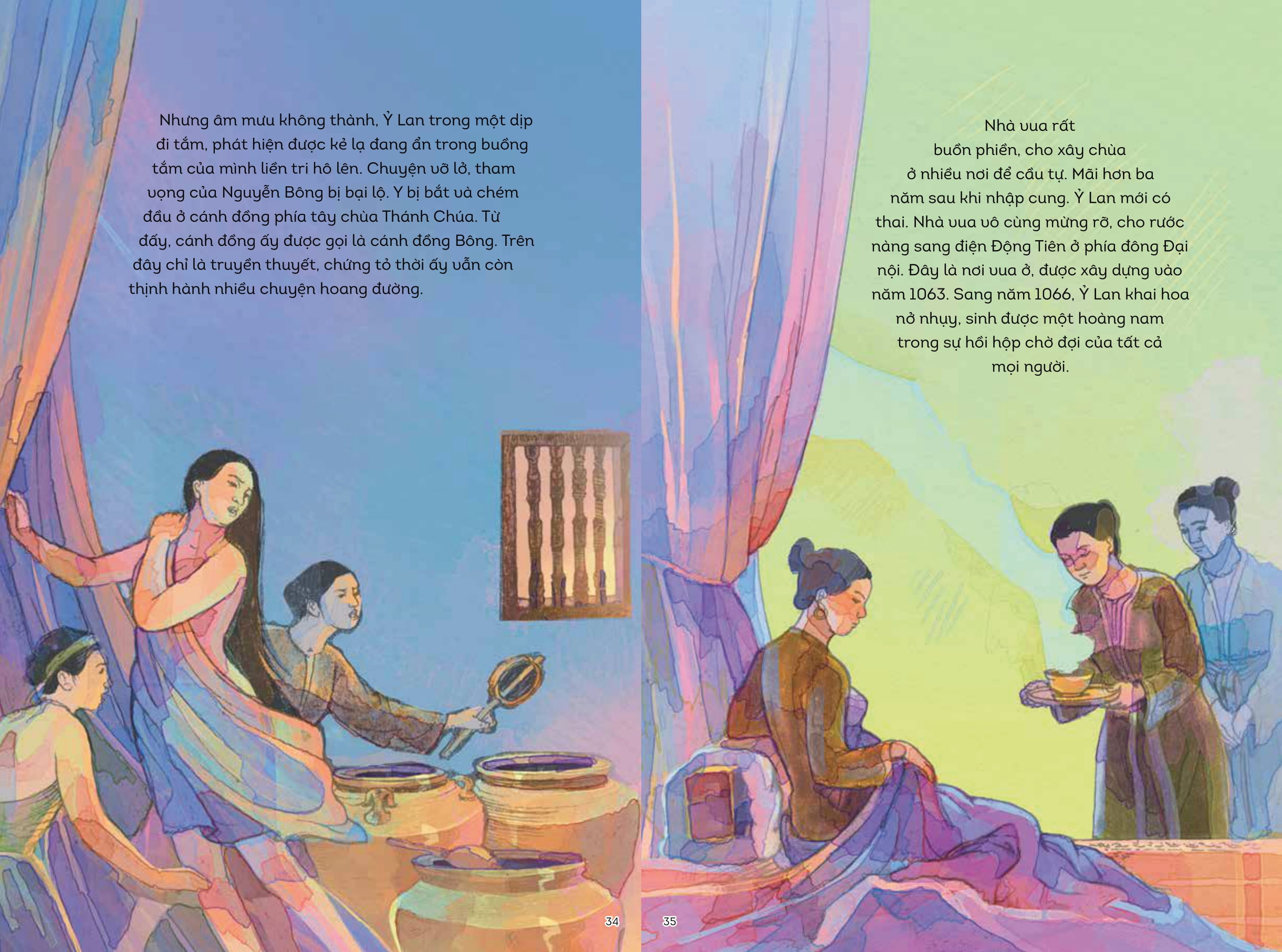 lịch sử việt nam bằng tranh - nguyên phi ỷ lan (bản màu) - Ảnh 5