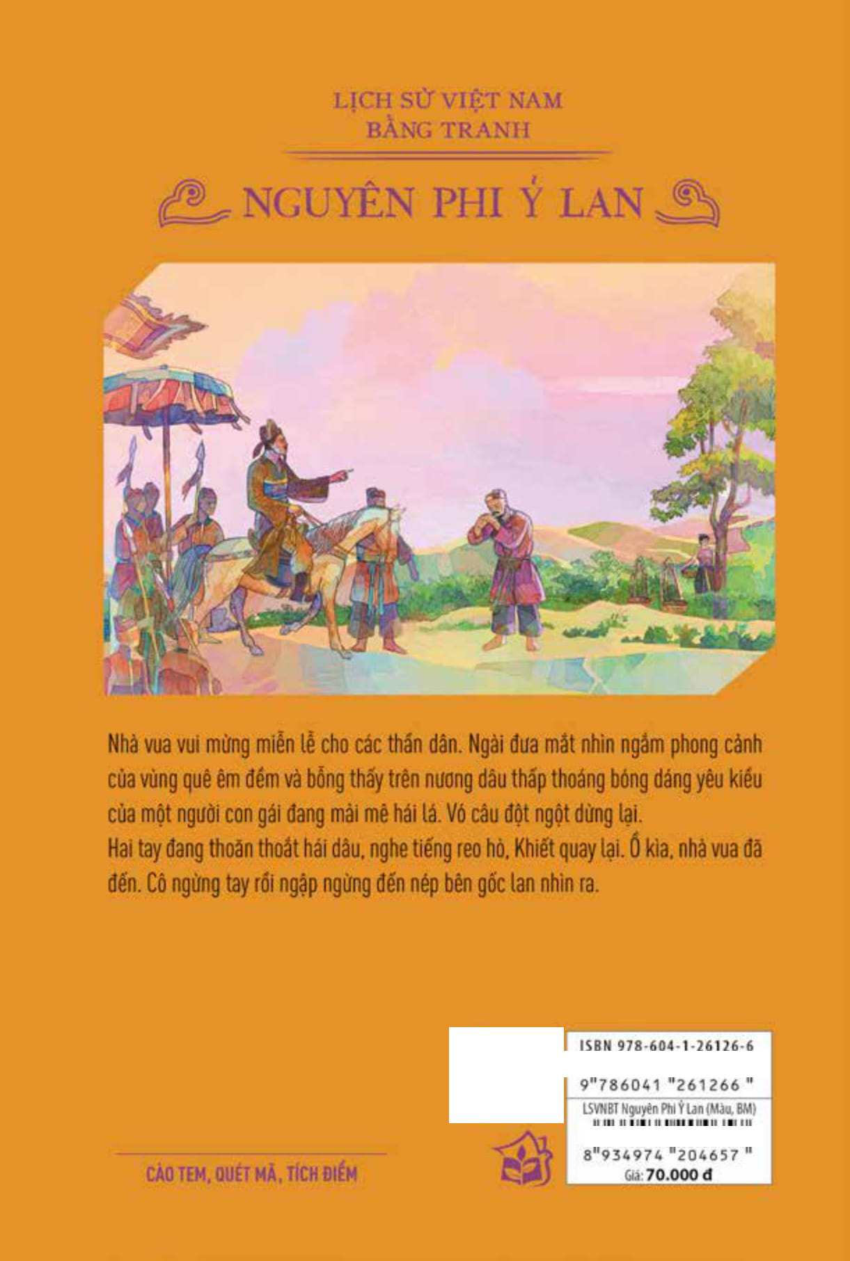 lịch sử việt nam bằng tranh - nguyên phi ỷ lan (bản màu) - Ảnh 9