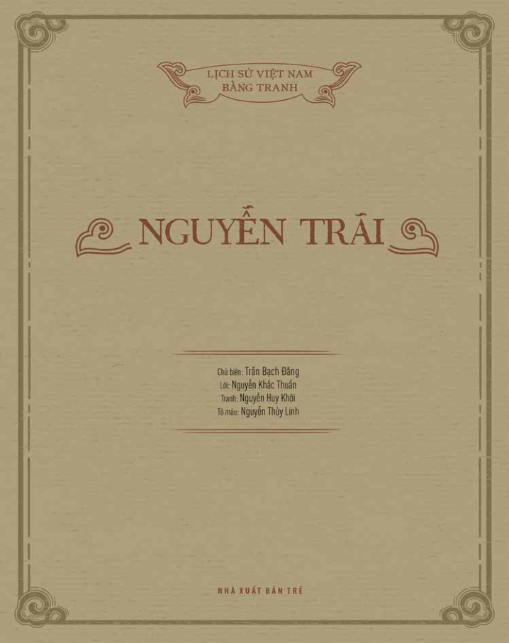 lịch sử việt nam bằng tranh - nguyễn trãi (bản màu) (tái bản 2023) - Ảnh 3
