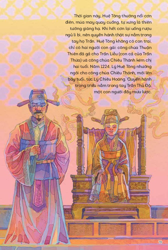 Lịch Sử Việt Nam Bằng Tranh - Nhà Lý Suy Vong - Bản Màu - Ảnh 3