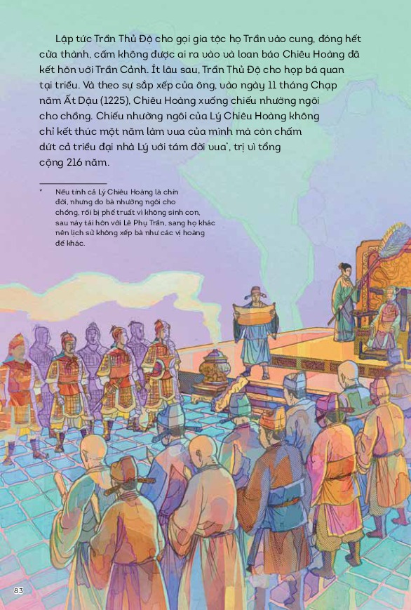 Lịch Sử Việt Nam Bằng Tranh - Nhà Lý Suy Vong - Bản Màu - Ảnh 8