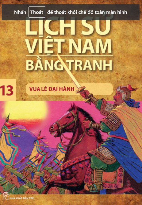 lịch sử việt nam bằng tranh - tập 13 - vua lê đại hành - Ảnh 3