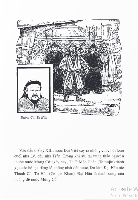 lịch sử việt nam bằng tranh - tập 22 - chiến thắng quân mông lần thứ nhất - Ảnh 4