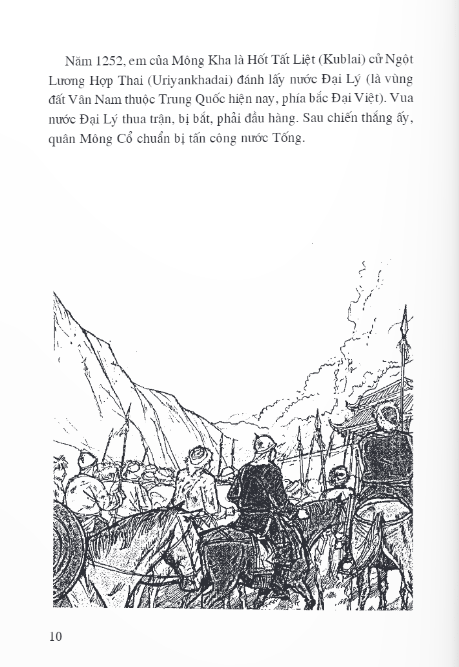 lịch sử việt nam bằng tranh - tập 22 - chiến thắng quân mông lần thứ nhất - Ảnh 7