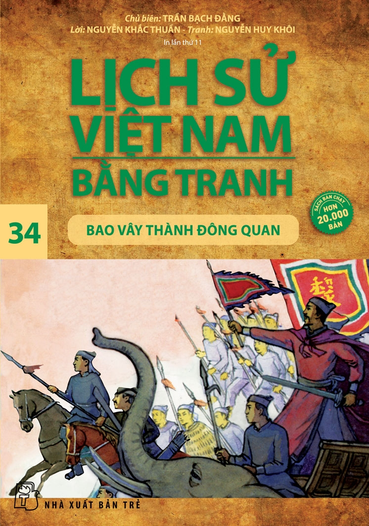 lịch sử việt nam bằng tranh - tập 34 - bao vây thành đông quan (tái bản 2024) - Ảnh 2